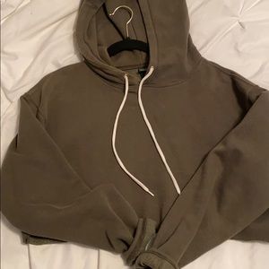 Cropped hoodie